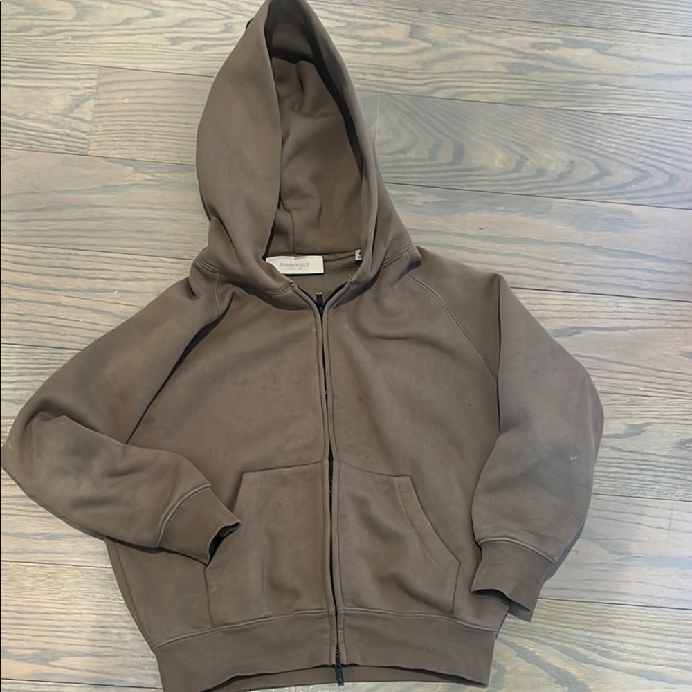 Essentials Fear of Good zip up hoodie